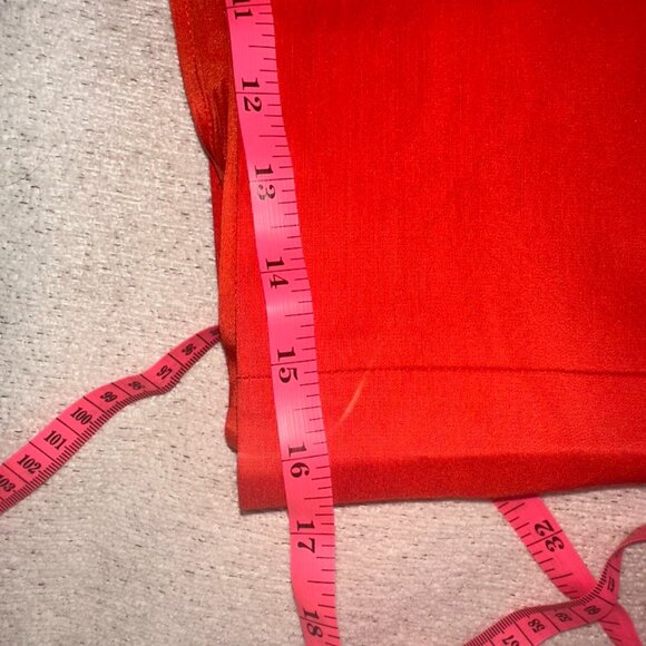 Vintage Valentino Red A-Line Shift Dress – Size 10 - Picture 11 of 13